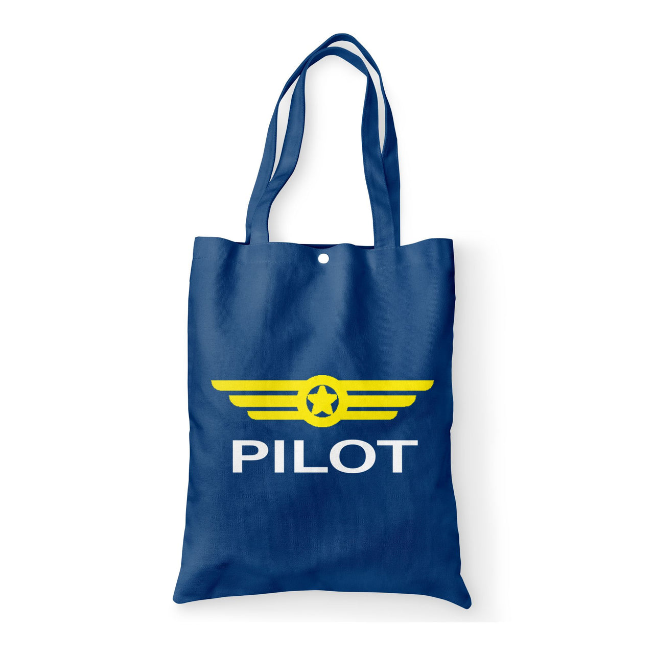 Pilot & Badge Designed Tote Bags