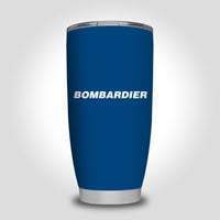 Thumbnail for Bombardier & Text Designed Tumbler Travel Mugs