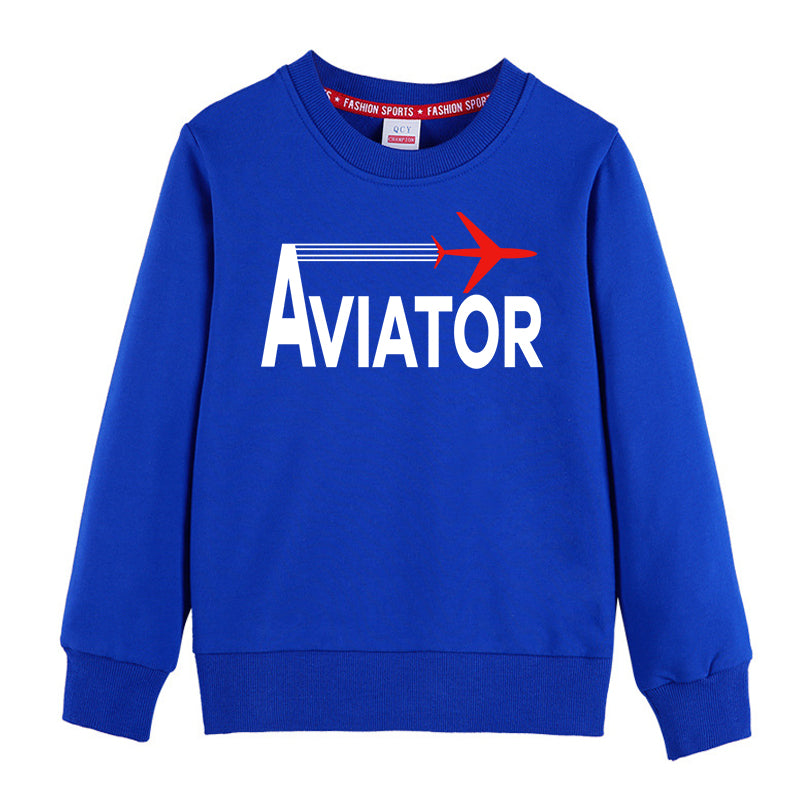 Aviator Designed "CHILDREN" Sweatshirts