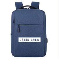 Thumbnail for Cabin Crew Text Designed Super Travel Bags