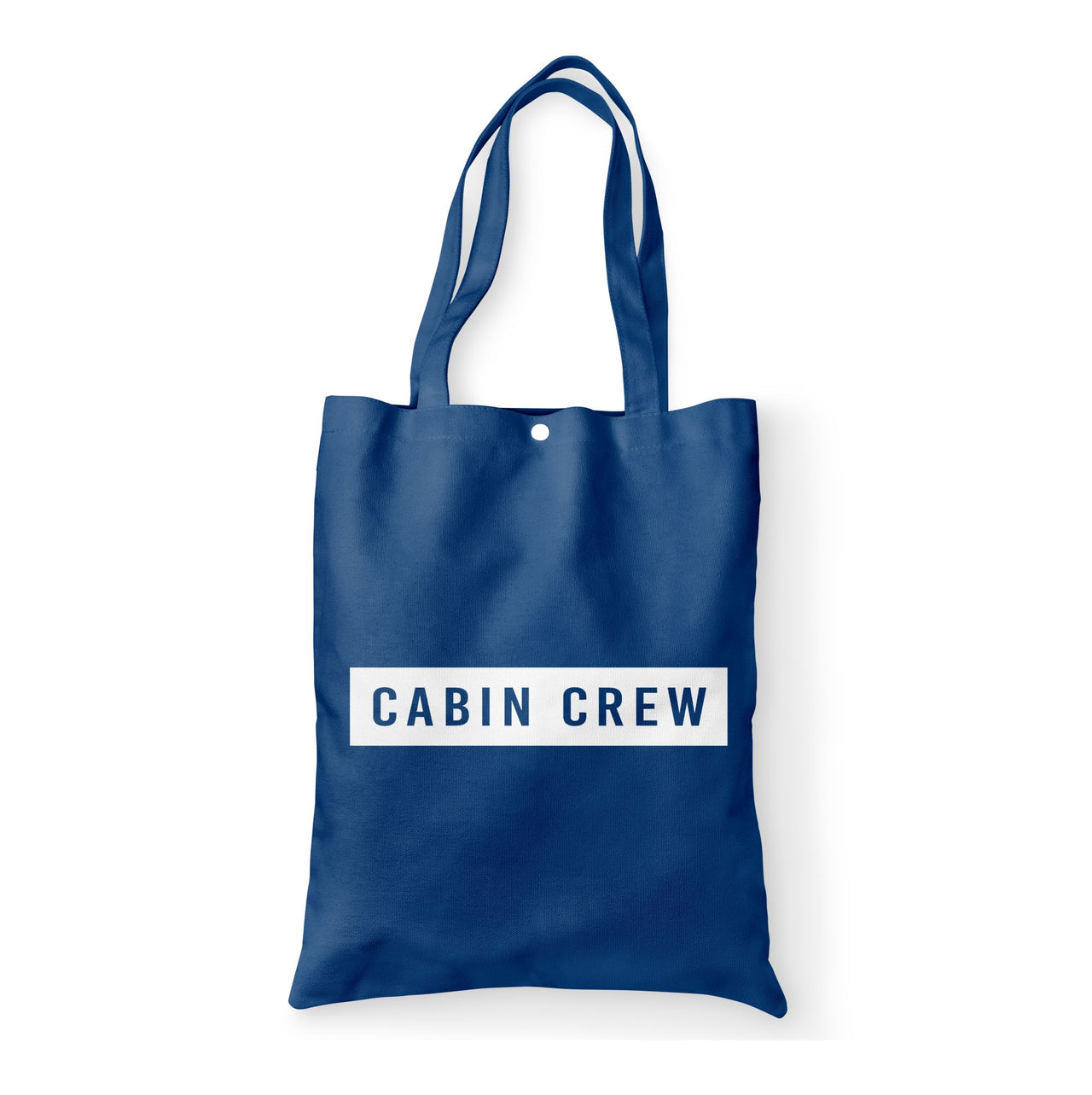 Cabin Crew Text Designed Tote Bags