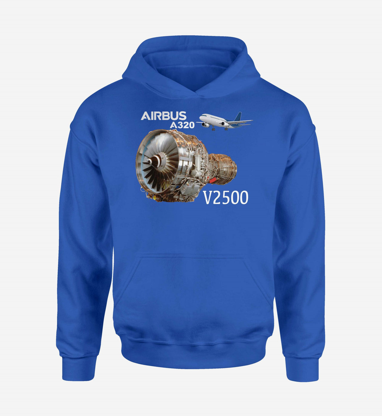 Airbus A320 & V2500 Engine Designed Hoodies
