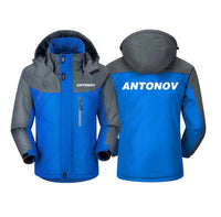 Thumbnail for Antonov & Text Designed Thick Winter Jackets