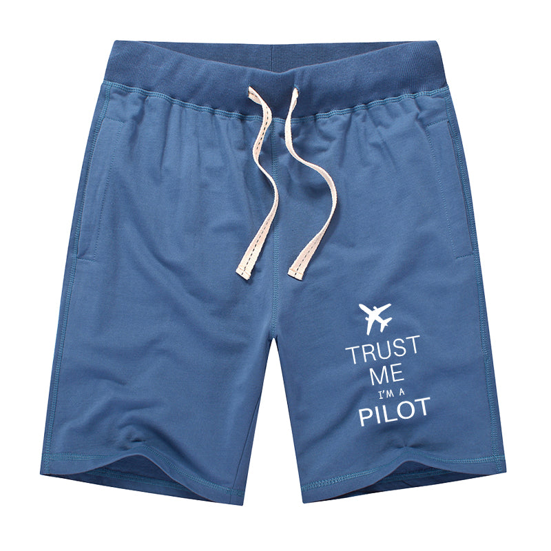 Trust Me I'm a Pilot 2 Designed Cotton Shorts