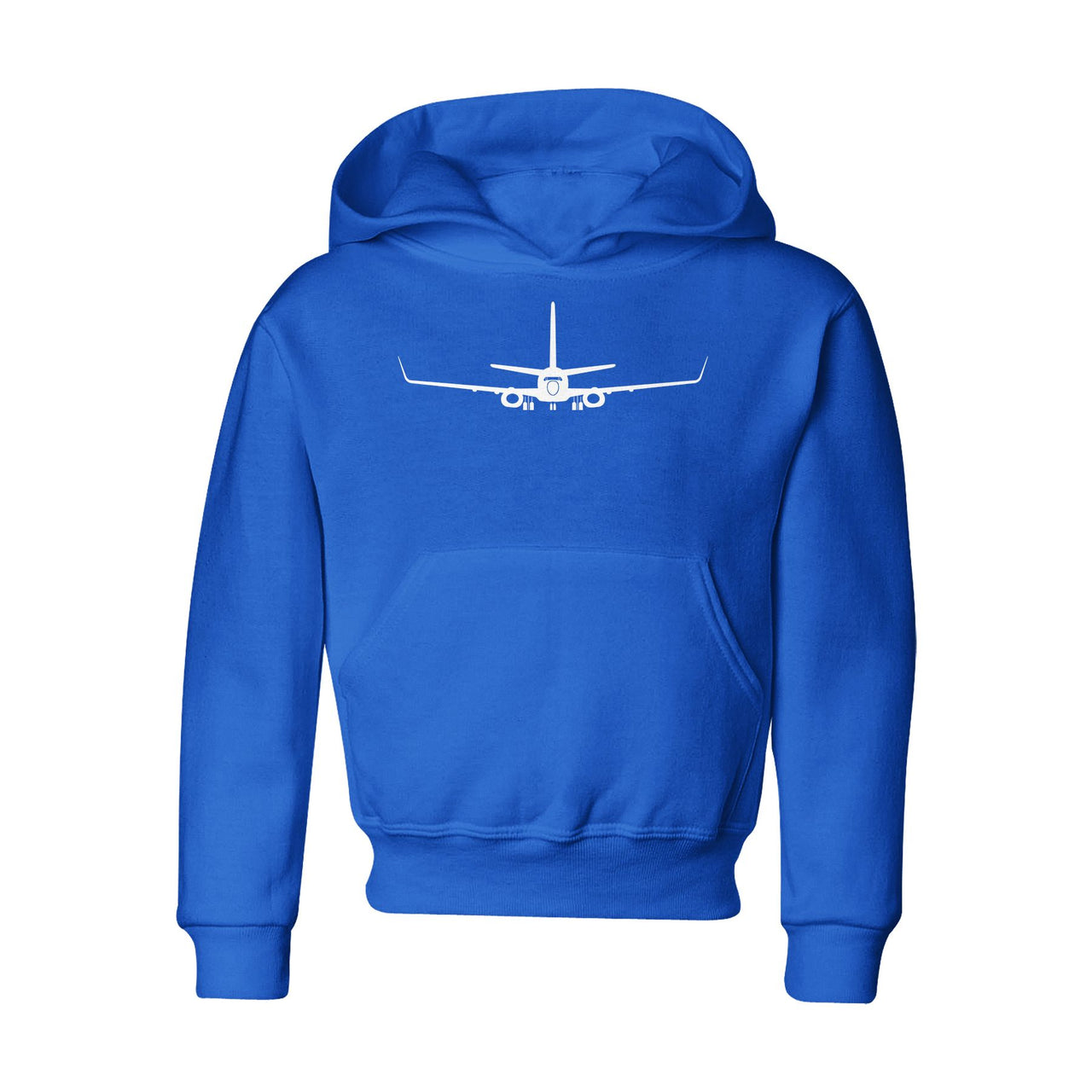 Boeing 737-800NG Silhouette Designed "CHILDREN" Hoodies