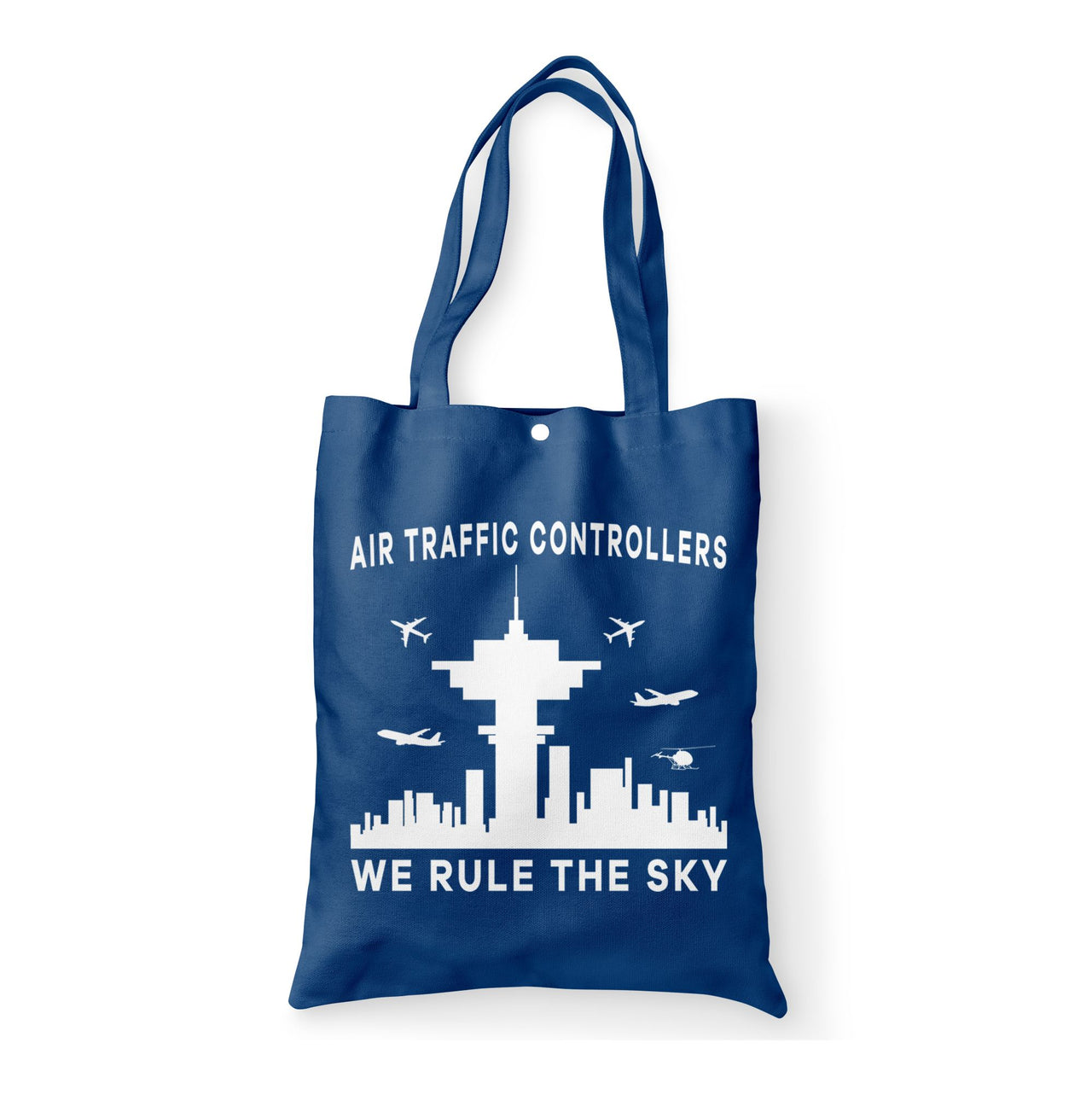 Air Traffic Controllers - We Rule The Sky Designed Tote Bags