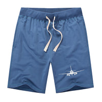 Thumbnail for Sukhoi Superjet 100 Silhouette Designed Cotton Shorts