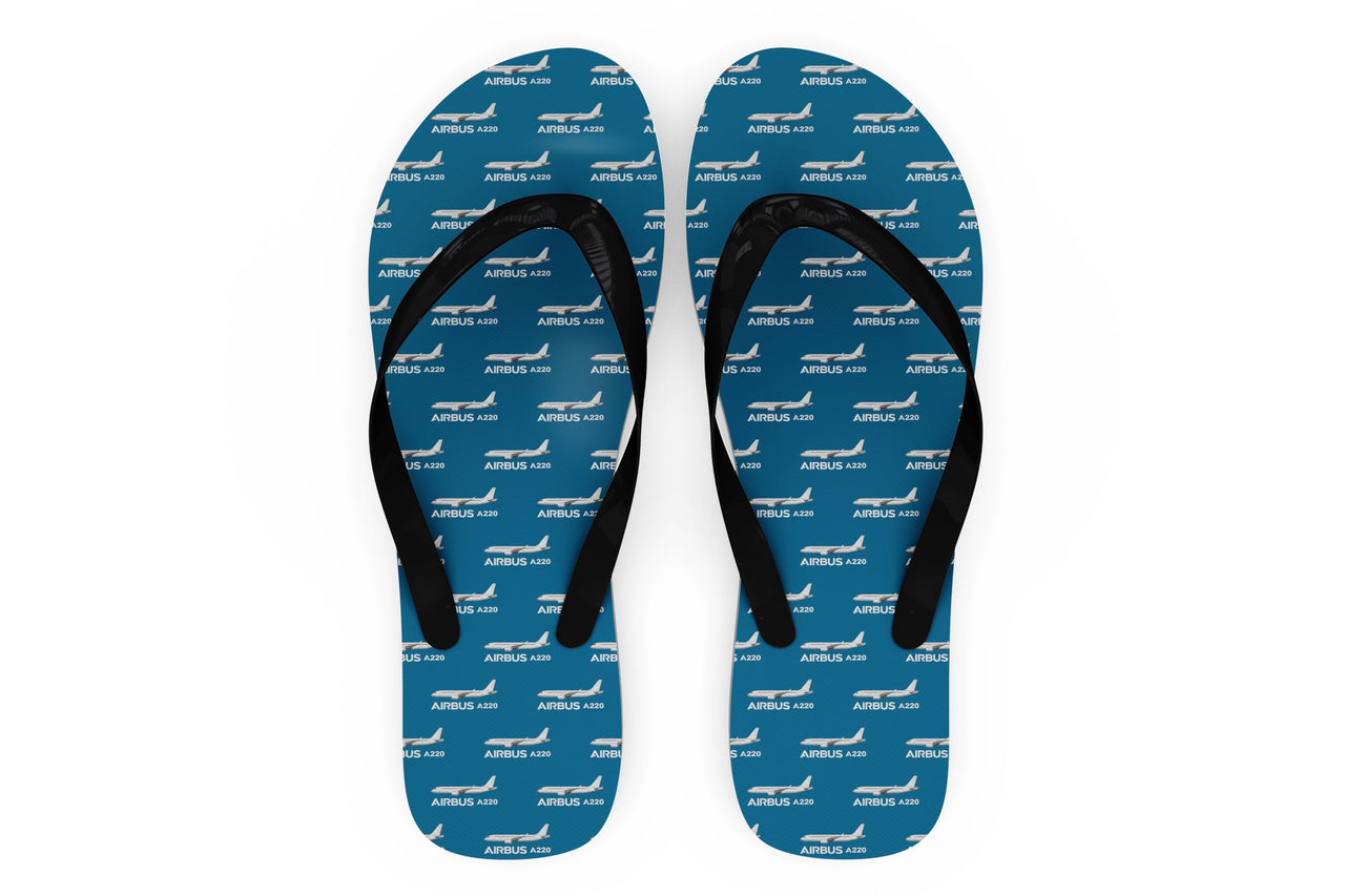 The Airbus A220 Designed Slippers (Flip Flops)