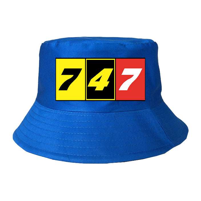 Flat Colourful 747 Designed Summer & Stylish Hats