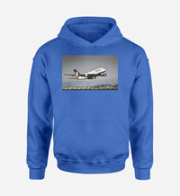Thumbnail for Departing Lufthansa A380 Designed Hoodies