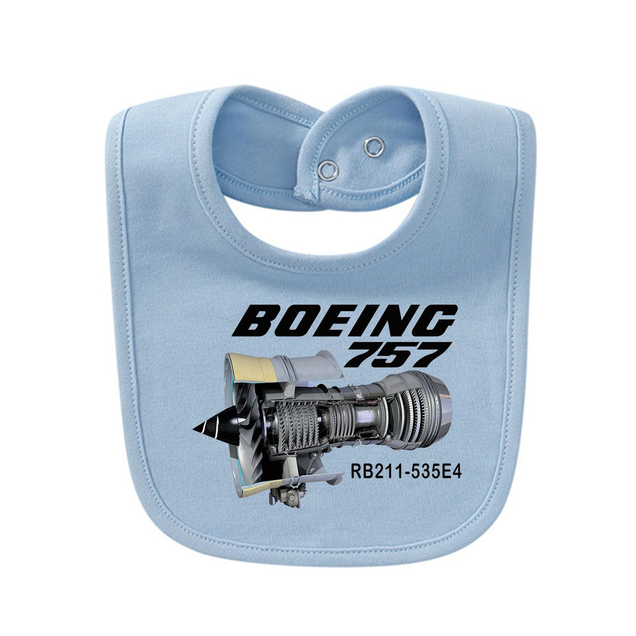 Boeing 757 & Rolls Royce Engine (RB211) Designed Baby Saliva & Feeding Towels