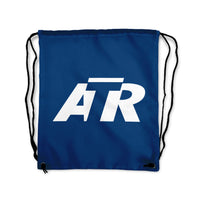 Thumbnail for ATR & Text Designed Drawstring Bags