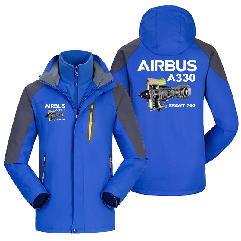 Airbus A330 & Trent 700 Engine Designed Thick Skiing Jackets