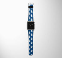 Thumbnail for Super Boeing 777 Designed Leather Apple Watch Straps