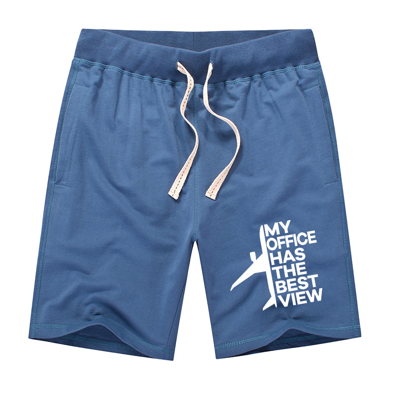 My Office Has The Best View Designed Cotton Shorts