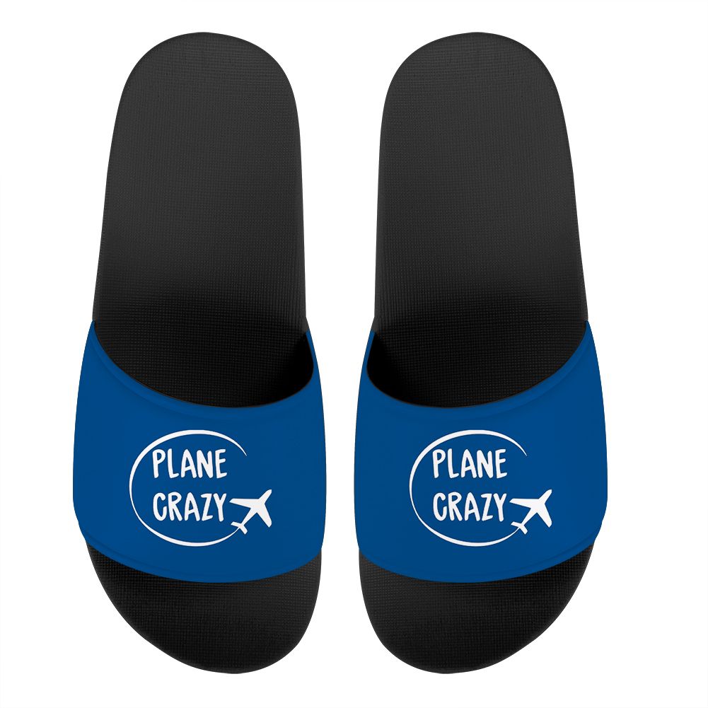 Plane Crazy Designed Sport Slippers