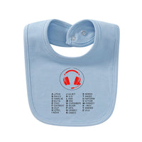 Thumbnail for Aviation Alphabet 3 Designed Baby Saliva & Feeding Towels