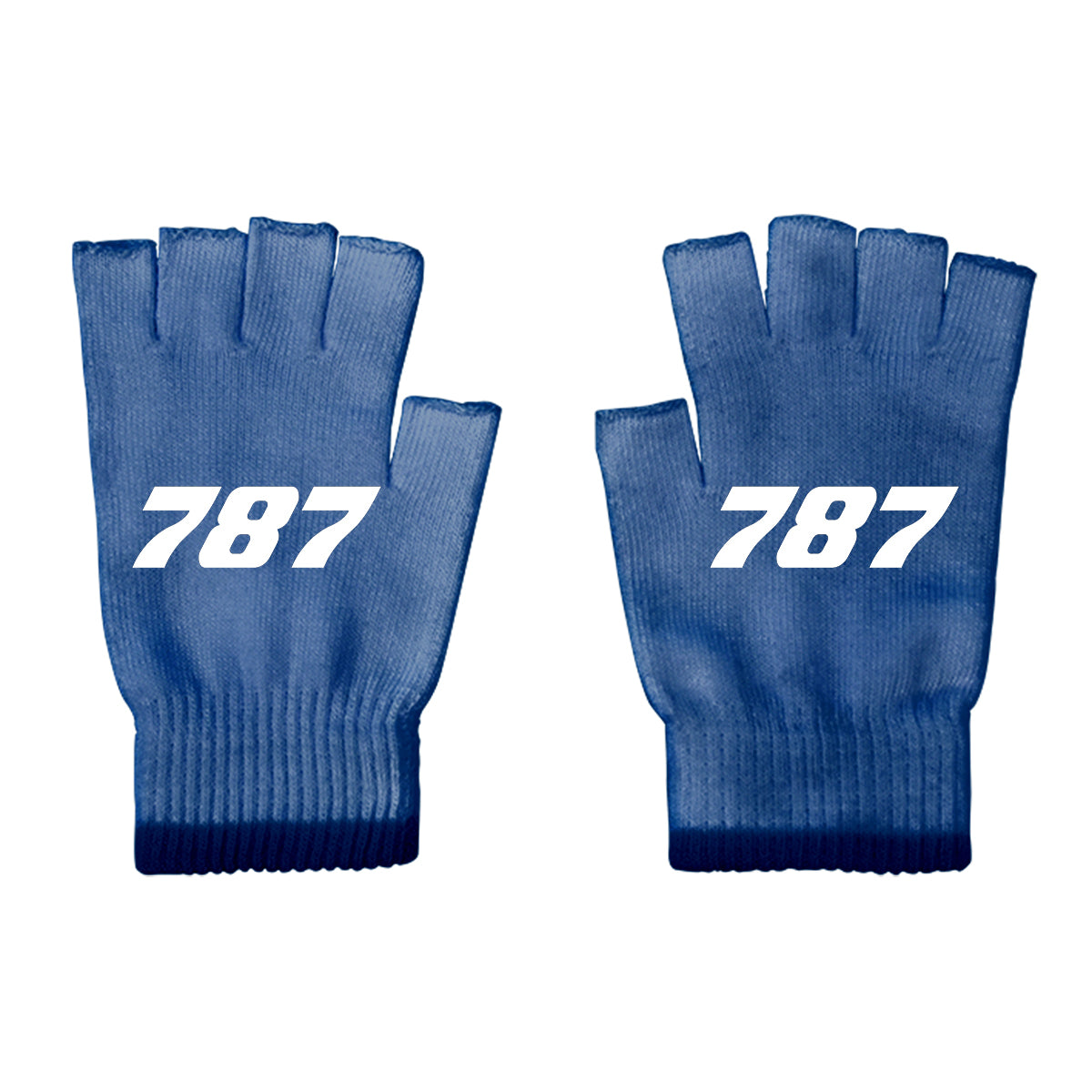 787 Flat Text Designed Cut Gloves
