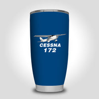 Thumbnail for The Cessna 172 Designed Tumbler Travel Mugs