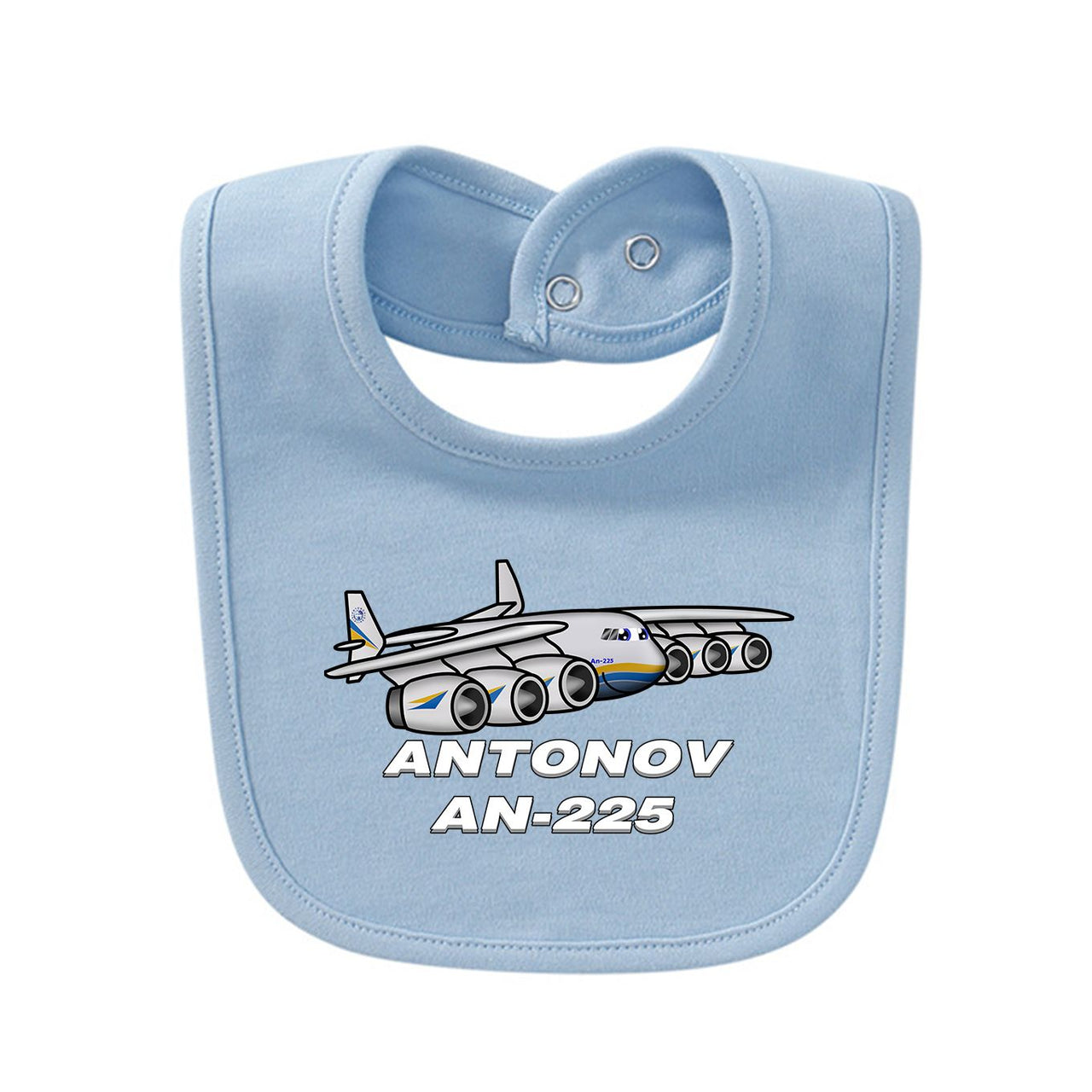 Antonov AN-225 (25) Designed Baby Saliva & Feeding Towels