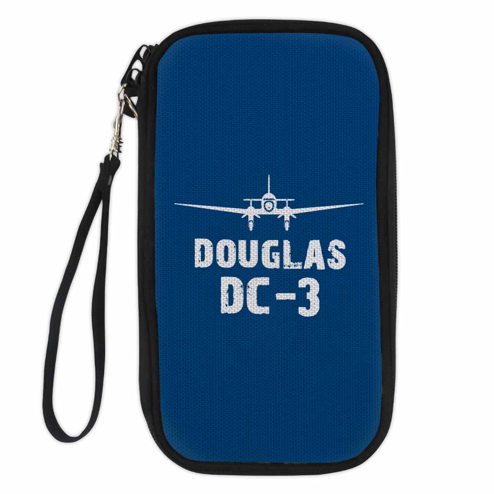 Douglas DC-3 & Plane Designed Travel Cases & Wallets