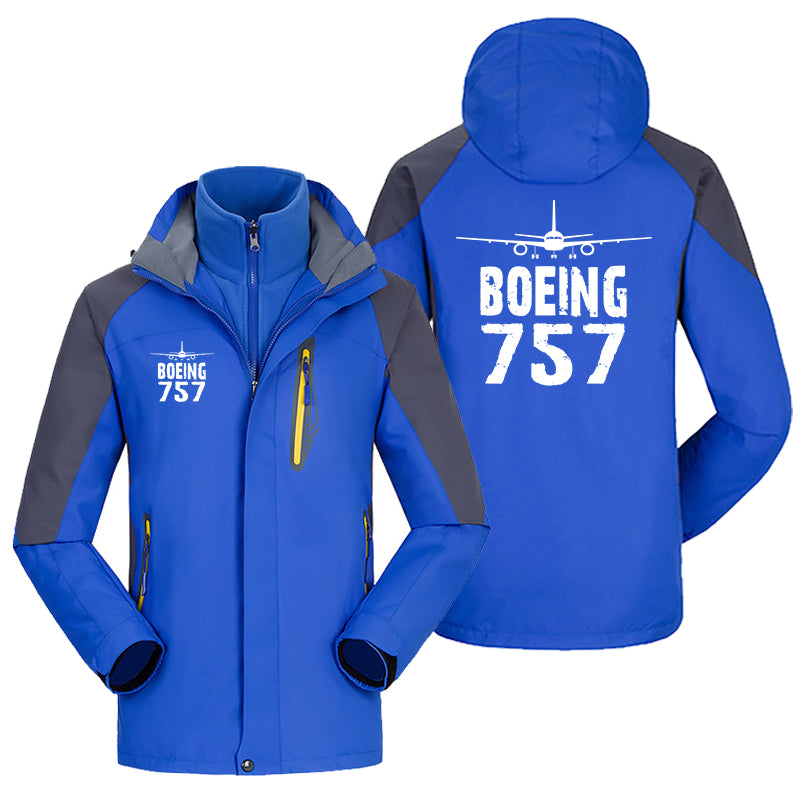 Boeing 757 & Plane Designed Thick Skiing Jackets