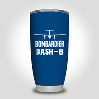 Thumbnail for Bombardier Dash-8 & Plane Designed Tumbler Travel Mugs