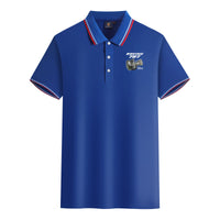 Thumbnail for Boeing 787 & GENX Engine Designed Stylish Polo T-Shirts