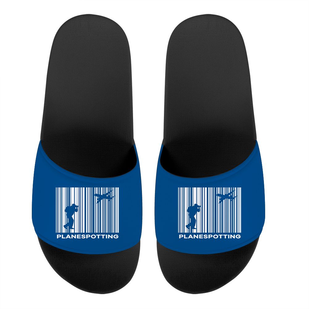 Planespotting Designed Sport Slippers