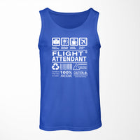 Thumbnail for Flight Attendant Label Designed Tank Tops