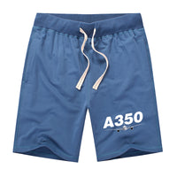 Thumbnail for Super Airbus A350 Designed Cotton Shorts