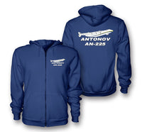 Thumbnail for Antonov AN-225 (27) Designed Zipped Hoodies