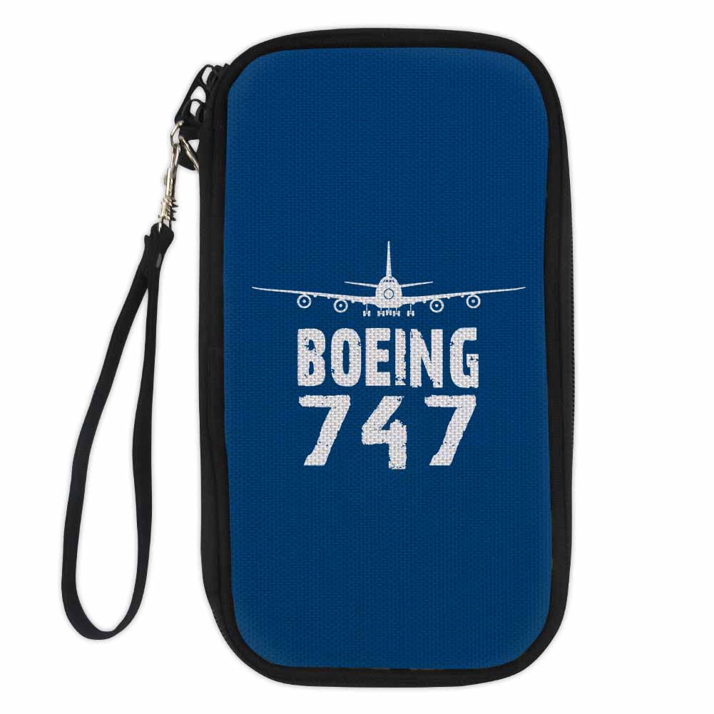 Boeing 747 & Plane Designed Travel Cases & Wallets