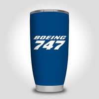 Thumbnail for Boeing 747 & Text Designed Tumbler Travel Mugs