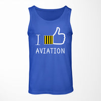 Thumbnail for I Like Aviation Designed Tank Tops