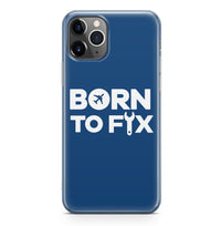 Thumbnail for Born To Fix Airplanes Designed iPhone Cases