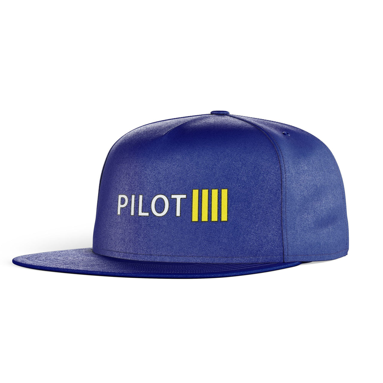 Pilot & Stripes (4 Lines) Designed Snapback Caps & Hats