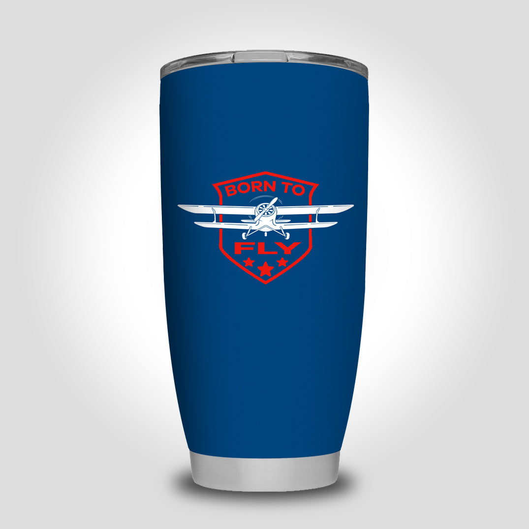 Born To Fly Designed Designed Tumbler Travel Mugs