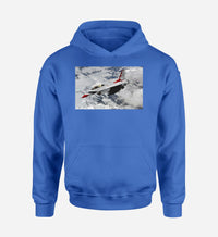 Thumbnail for US Air Force Show Fighter Jet 16 Designed Hoodies