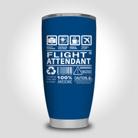 Thumbnail for Flight Attendant Label Designed Tumbler Travel Mugs