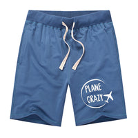 Thumbnail for Plane Crazy Designed Cotton Shorts