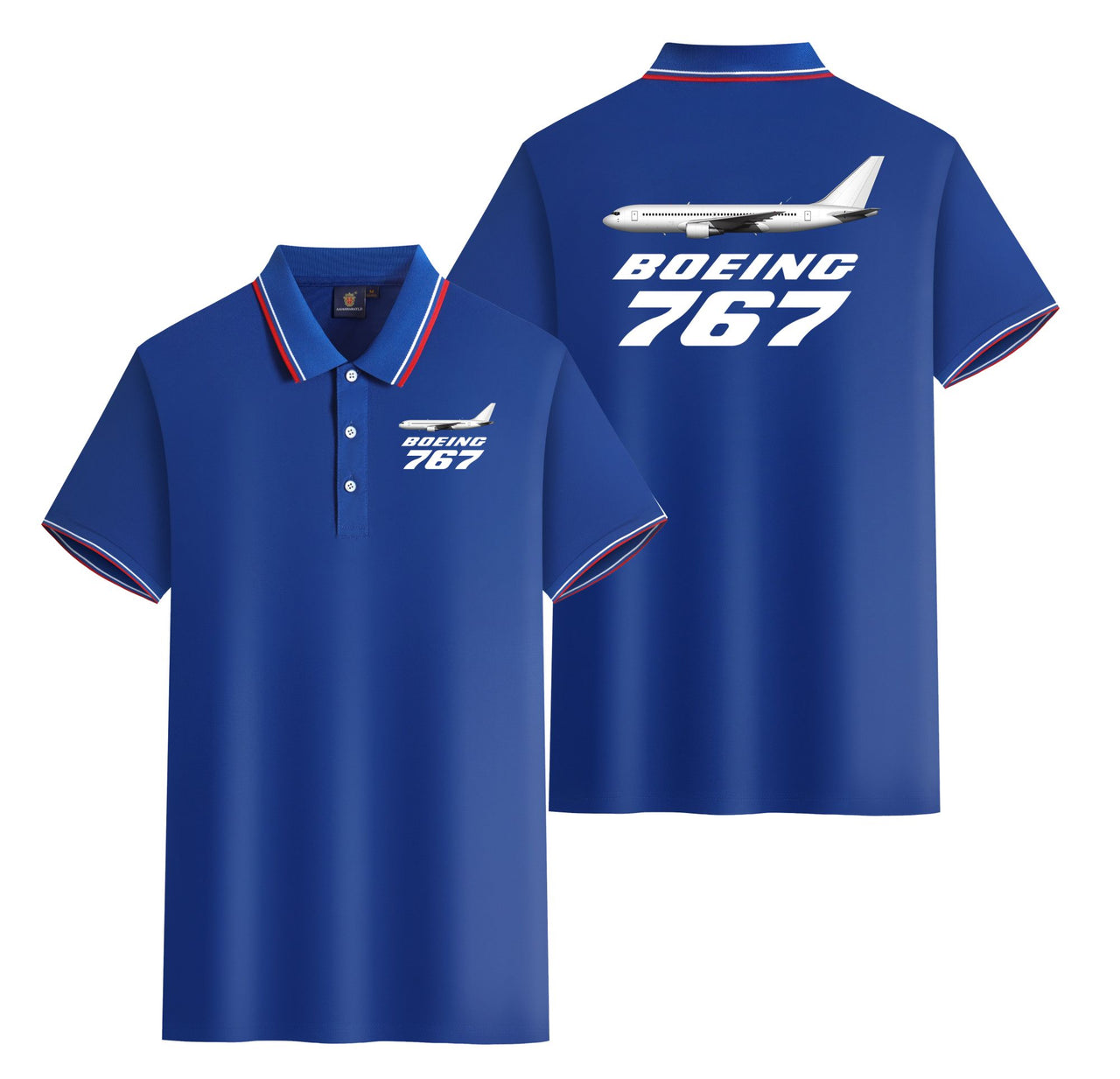 The Boeing 767 Designed Stylish Polo T-Shirts (Double-Side)