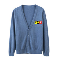 Thumbnail for Flat Colourful 787 Designed Cardigan Sweaters