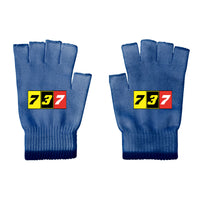 Thumbnail for Flat Colourful 737 Designed Cut Gloves