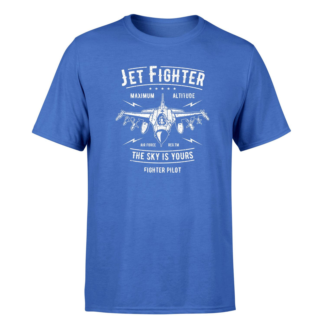 Jet Fighter - The Sky is Yours Designed T-Shirts