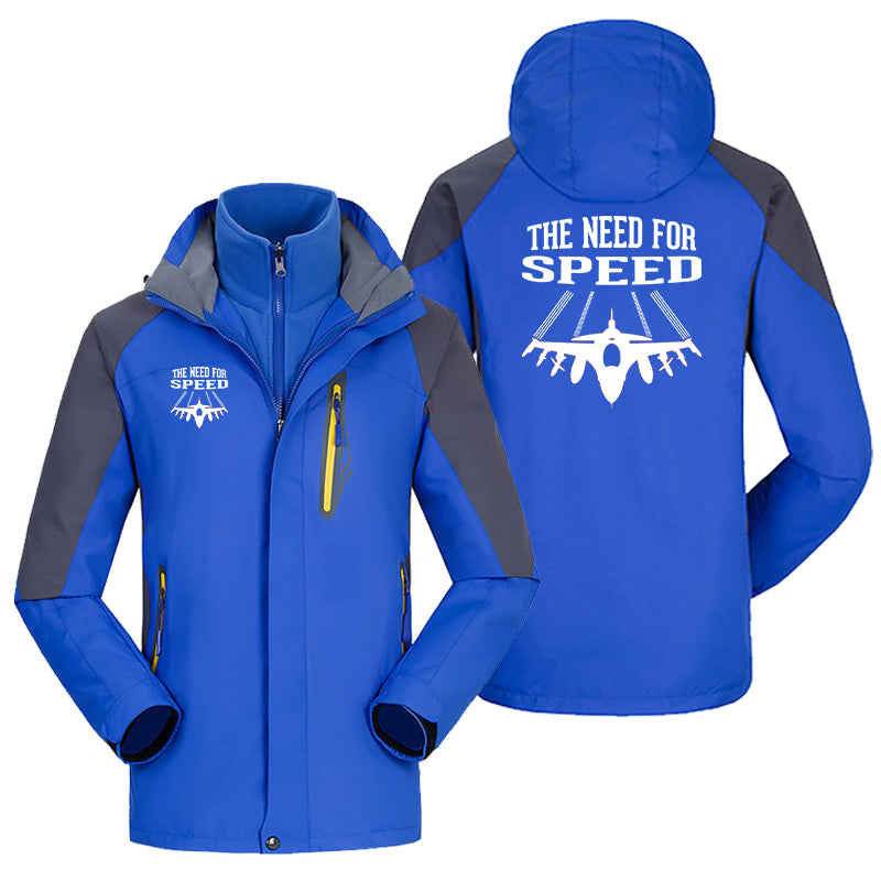 The Need For Speed Designed Thick Skiing Jackets
