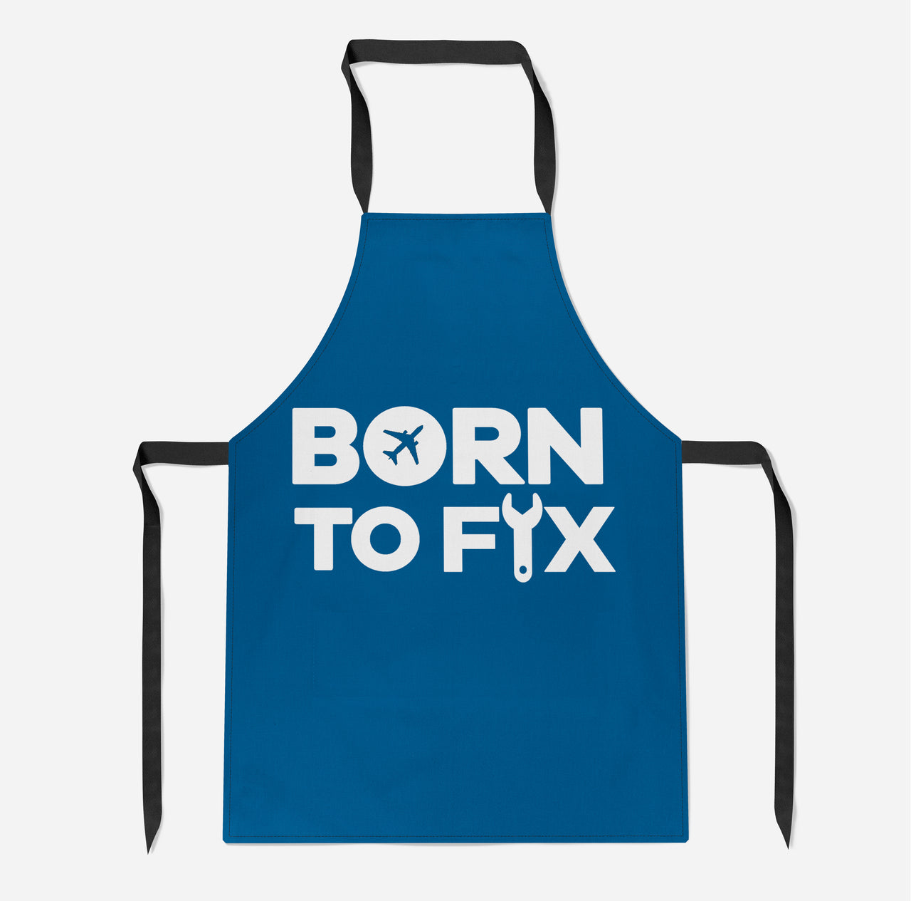 Born To Fix Airplanes Designed Kitchen Aprons