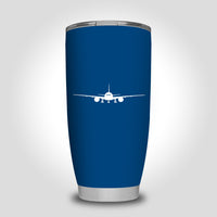 Thumbnail for Boeing 777 Silhouette Designed Tumbler Travel Mugs