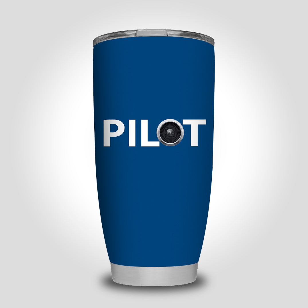 Pilot & Jet Engine Designed Tumbler Travel Mugs
