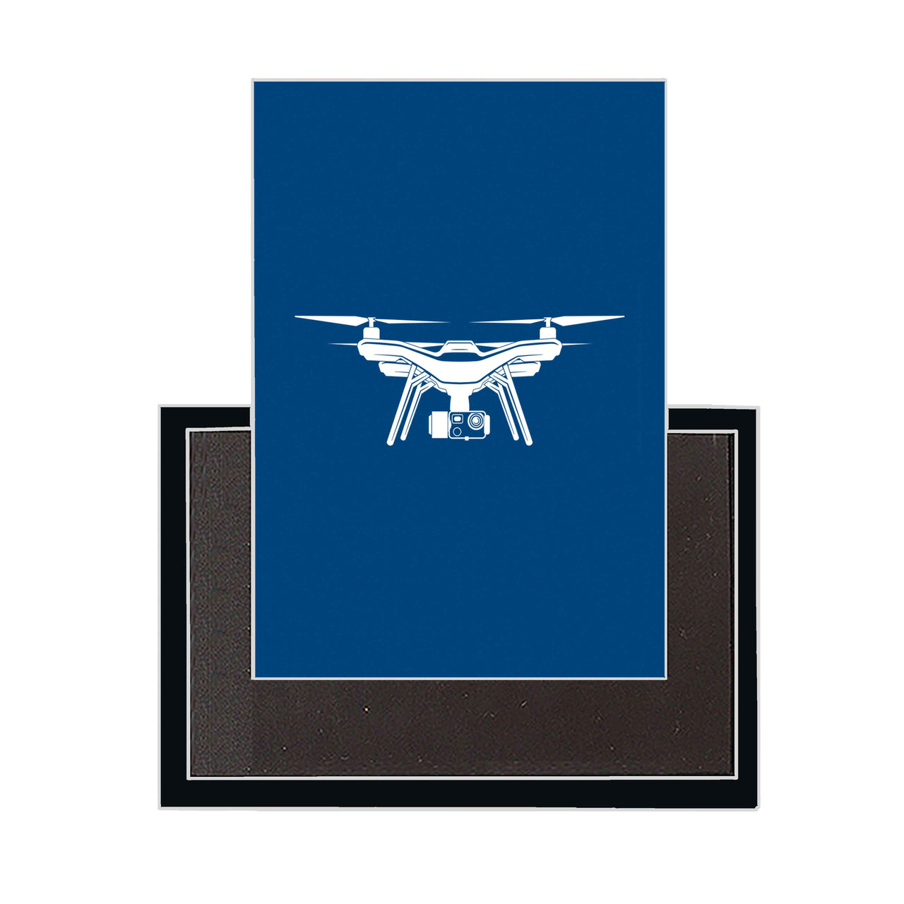 Drone Silhouette Designed Magnets